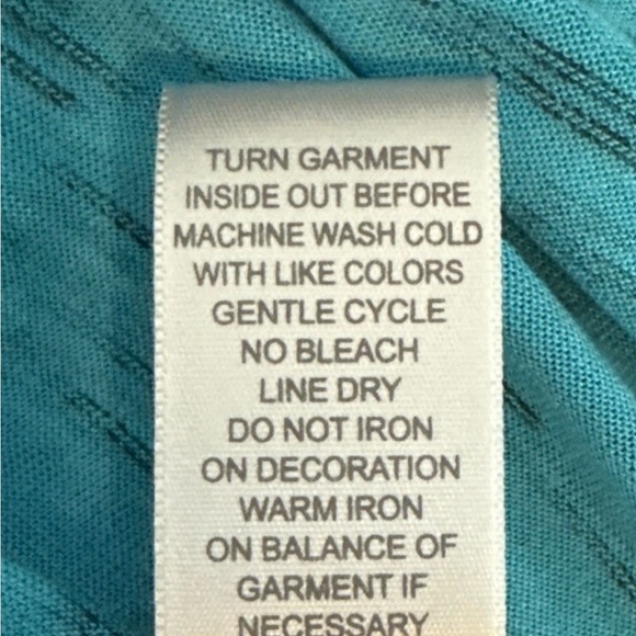 Avenue Women’s Multicolor V-Neck Tie-Dye Beaded Blouse, Size 30/32 - Picture 13 of 13